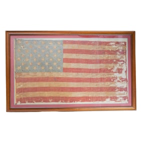 Rare 1889 39-star American Flag