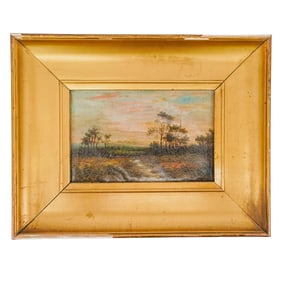 Attributed to Jasper Francis Cropsey (1823–1900) Oil on Canvas Painting