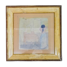 Attributed to Maurice Brianchon (1899–1979) Watercolor Painting