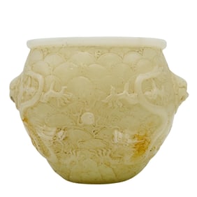 Antique Chinese Jade Bowl