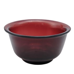 Antique Chinese Peking Glass Bowl