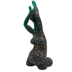 Alfredo Barbini (Italian, 1912–2007), Murano Glass Figure