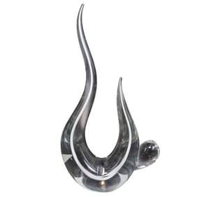 Formia Murano Glass Figure "Homage to Picasso"