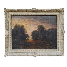 Attributed to Narcisse Virgilio Diaz de la Pena (1807–1876) Oil on Canvas Painting