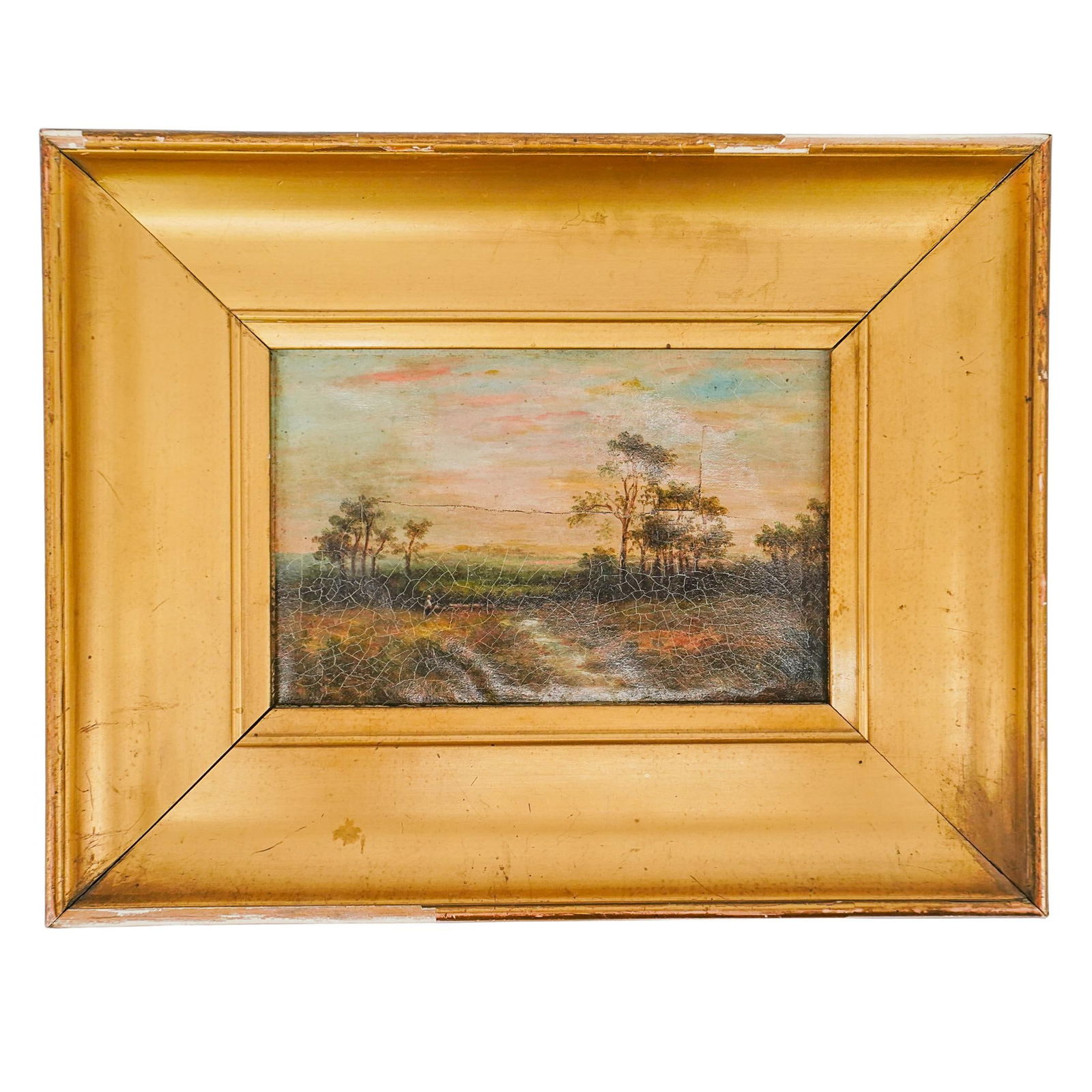 Attributed to Narcisse Virgilio Diaz de la Pena (1807–1876) Oil on Canvas Painting (1 of 5)