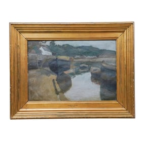 Attributed to Adalbert Franz Seligmann (1862–1945) Oil on Canvas Painting