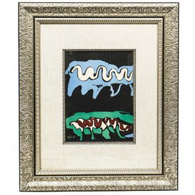 Francisco Bores (Spanish, 1898-1972) "The Four Elements: Earth" Lithograph