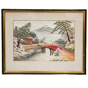 Japanese Silk Embroidery