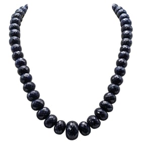 Beaded Sodalite Necklace