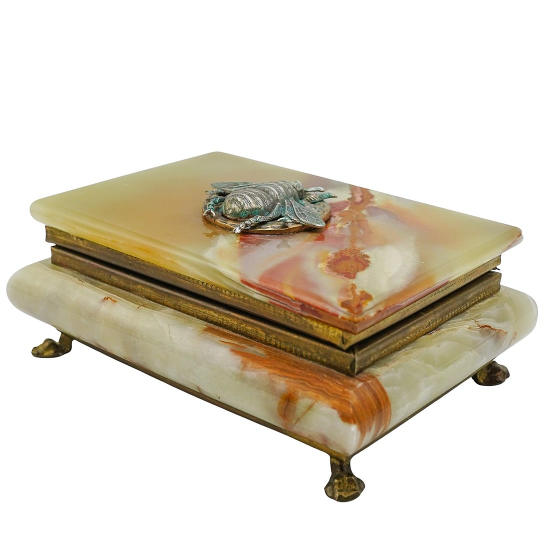 Napoleon Bee Mounted Onyx Box (1 of 6)