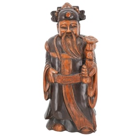 Chinese Carved Wooden Sculpture