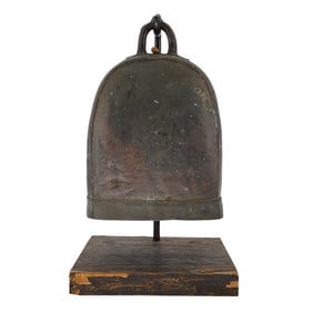 Antique Chinese Bronze Elephant Bell