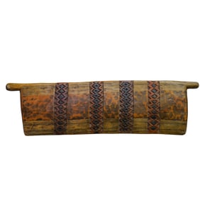 African Carved Wood Wall Panel
