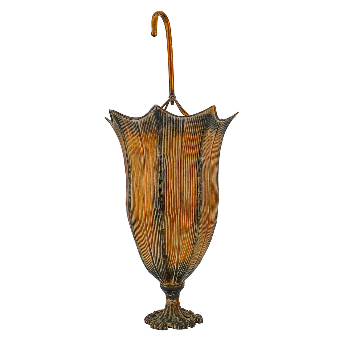 Vintage Metal Umbrella Stand (1 of 6)