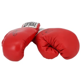 Signed Everlast Boxing Gloves