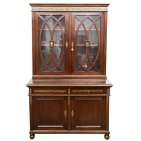 French Empire Bronze Mounted Mahogany Cabinet