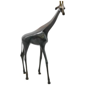 Loet Vanderveen Bronze Limited Edition Giraffe Figurine Sculpture
