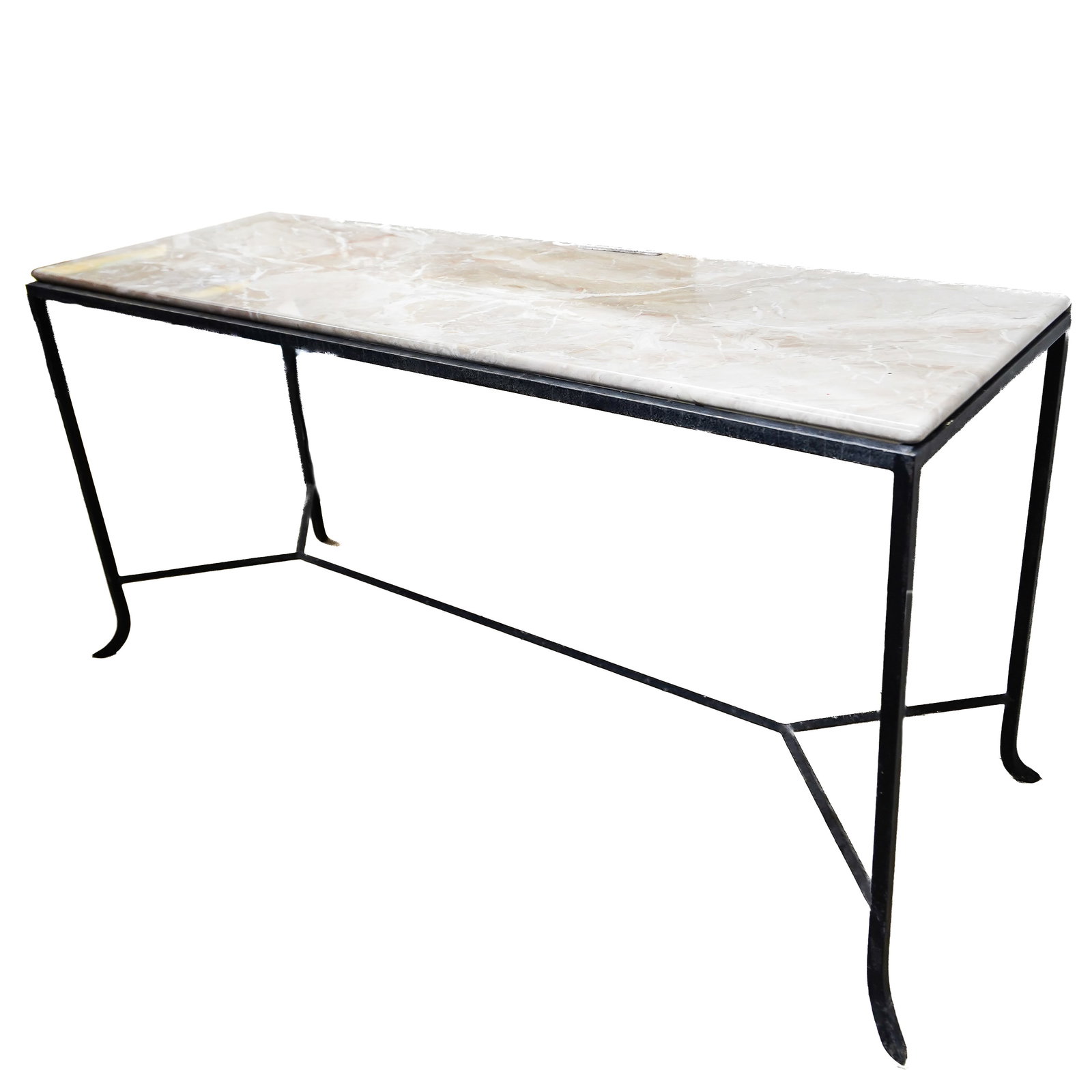 41_Marble Top Console Table (1 of 6)