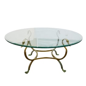 Maison Jansen Attrib. Swan Coffee Table