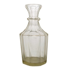 Antique Cut Rock Crystal Decanter