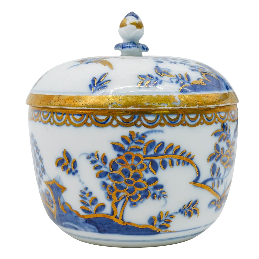19th C. Meissen Porcelain Lidded Box (1 of 4)