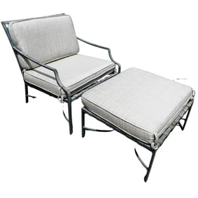 Brown Jordan Patio Ottoman Set
