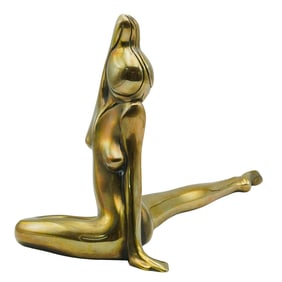 Bob Bennett "New Dawn" Seated Nude Bronze Sculpture
