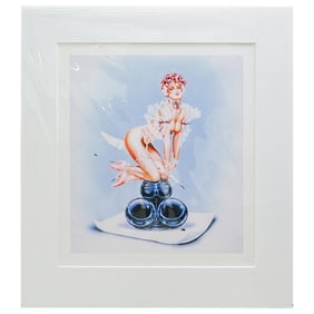 Olivia De Berardinis (b. 1948-, American) "John Hancock" Signed Giclee