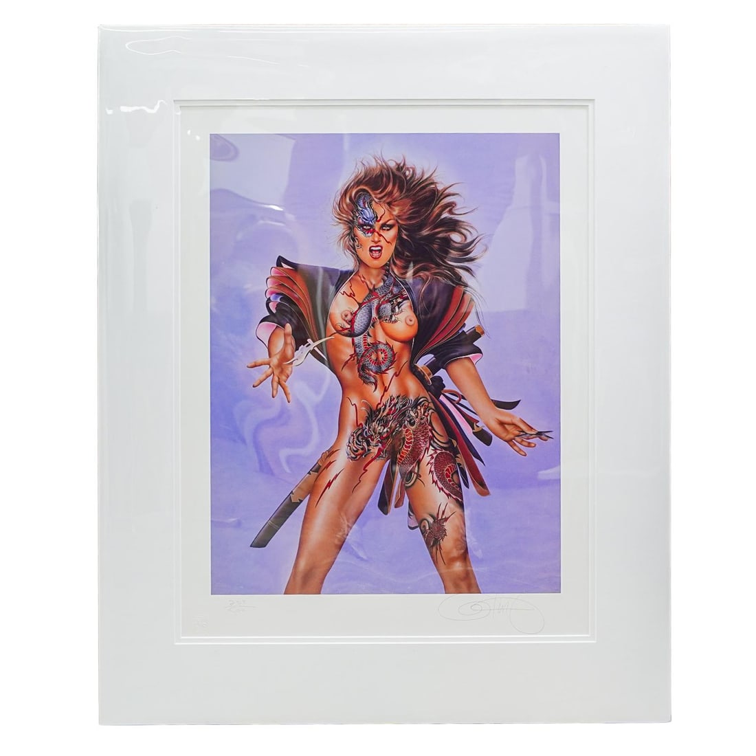 Olivia De Berardinis (b. 1948-, American) Pin-Up Lithograph (1 of 6)