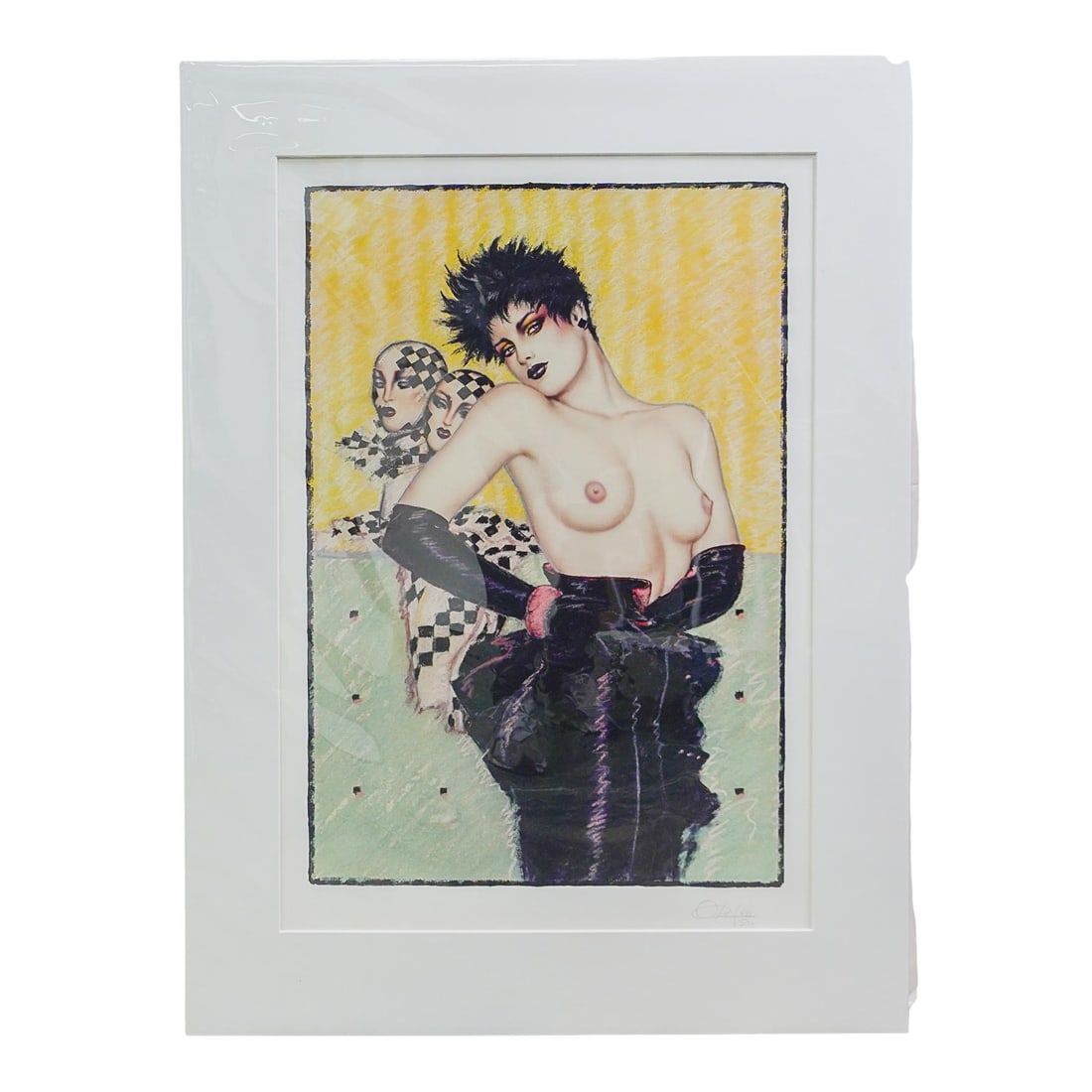 Olivia De Berardinis (b. 1948-, American) "Untouchables" Pin-Up Lithograph (1 of 5)