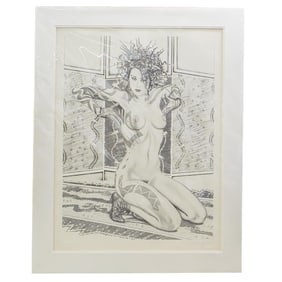 Olivia De Berardinis (b. 1948-, American) "Firecrackers" Lithograph