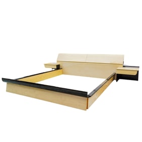 Maurice Villency "Tortora" King Size Bed Frame