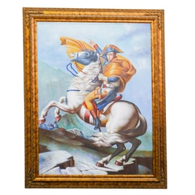 Oil on Canvas Napoleon Painting