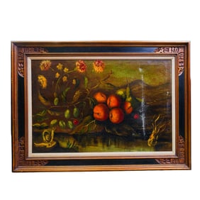 Antique Signed Still Life Painting