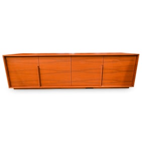 Mid Century Modern Wood Cridenza
