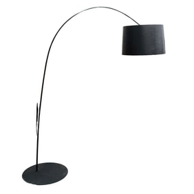 Italian Mid Century Modern Style Arc Floor Lamp