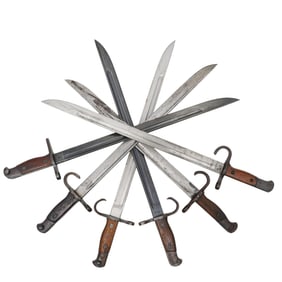 (6 pcs) Bayonet Japanese Military Swords