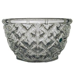Tiffany & Co. Bamboo Crystal Bowl