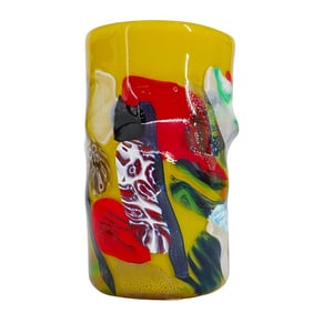 Oggeiti Murano Art Glass Vase