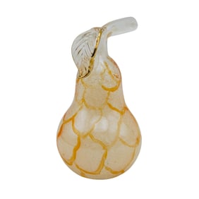 J&J Murano Art Glass Pear