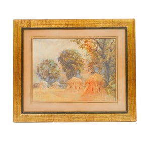 Attributed Paul Sawyier (American,1865) Watercolor painting