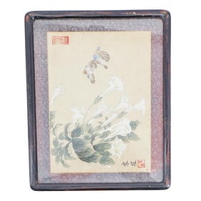 Chinese Watercolor Painting on Rice Paper