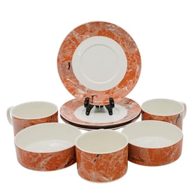 (8 Pc) Villeroy & Boch "Sienna" Porcelain Partial Set