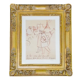 Pablo Picasso (Spanish, 1881-1973), Trip To Paris No. 4 Print