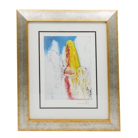 Salvador Dali (Spanish, 1904-1989) "Lady Godiva" Lithograph