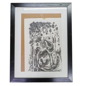 (3pc) Milton Hebald (American, 1917-2015) LE Abstract Lithographs