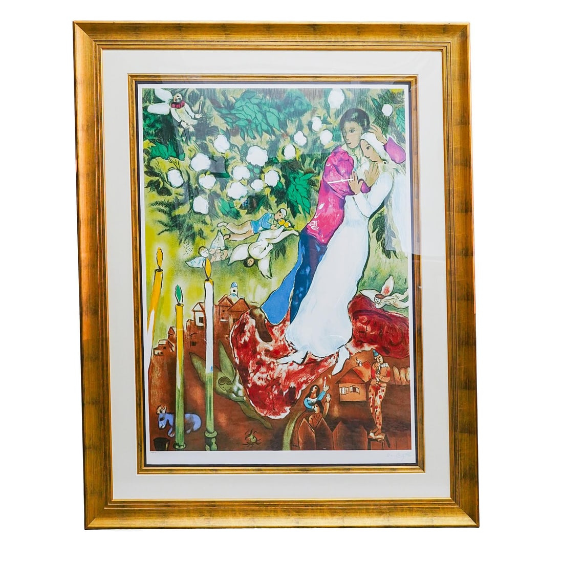 Marc Chagall (Russian/French, 1887-1985) Large Signed Lithograph (1 of 9)