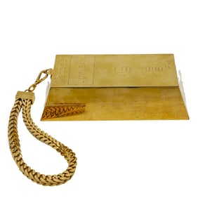 Lynn Ban Bullion 24k Gold Plated Bag
