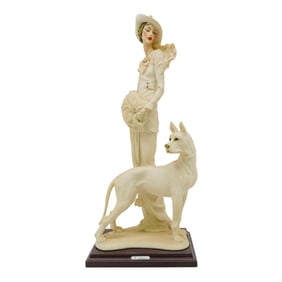 Giuseppe Armani 'Lady with Great Dane' Figurine
