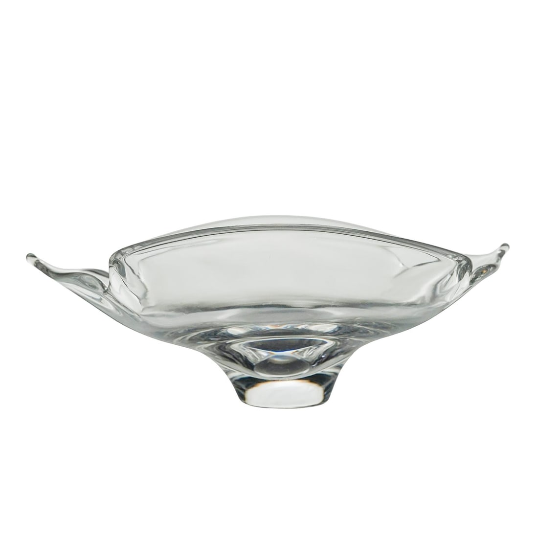 Steuben Crystal Calyx Crimped Bowl (1 of 5)